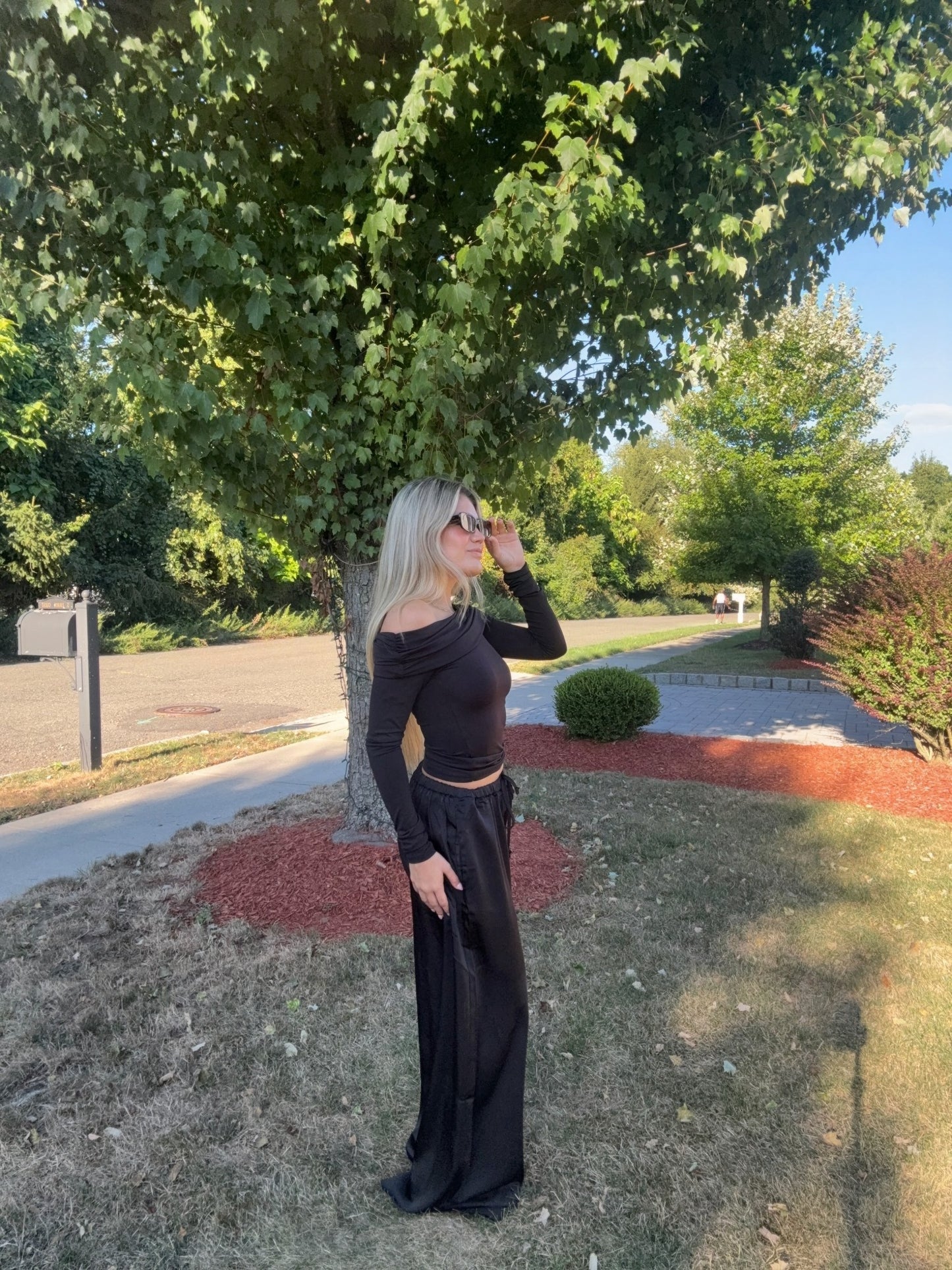 BLACK VERONA PANTS
