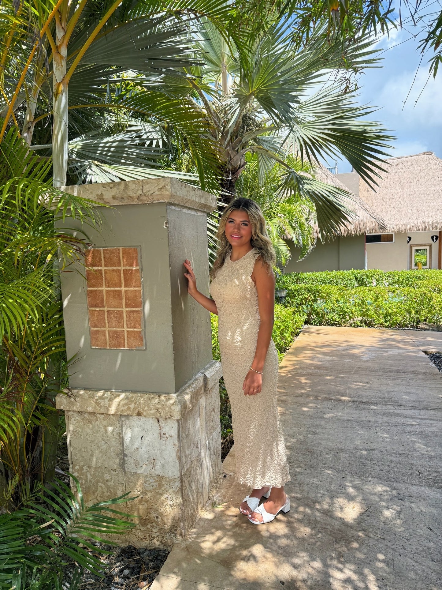 WARM SAND DRESS
