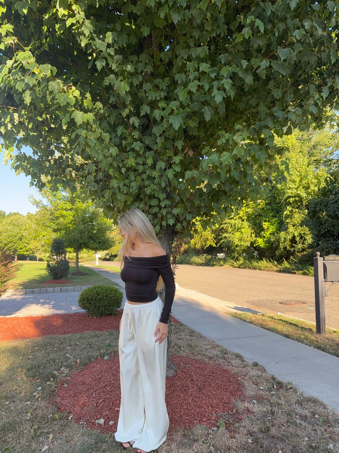 CREAM VERONA PANTS