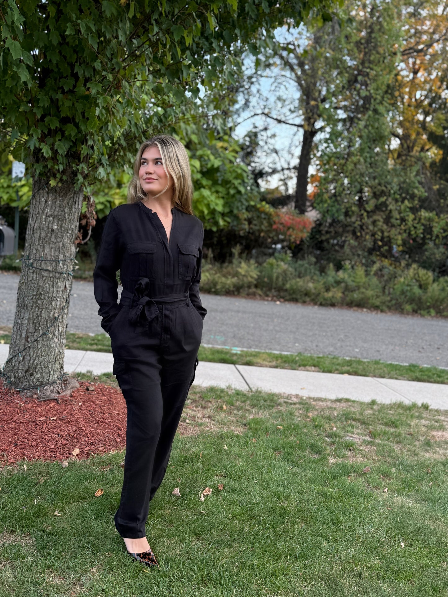 LUXE BELTED JUMPSUIT