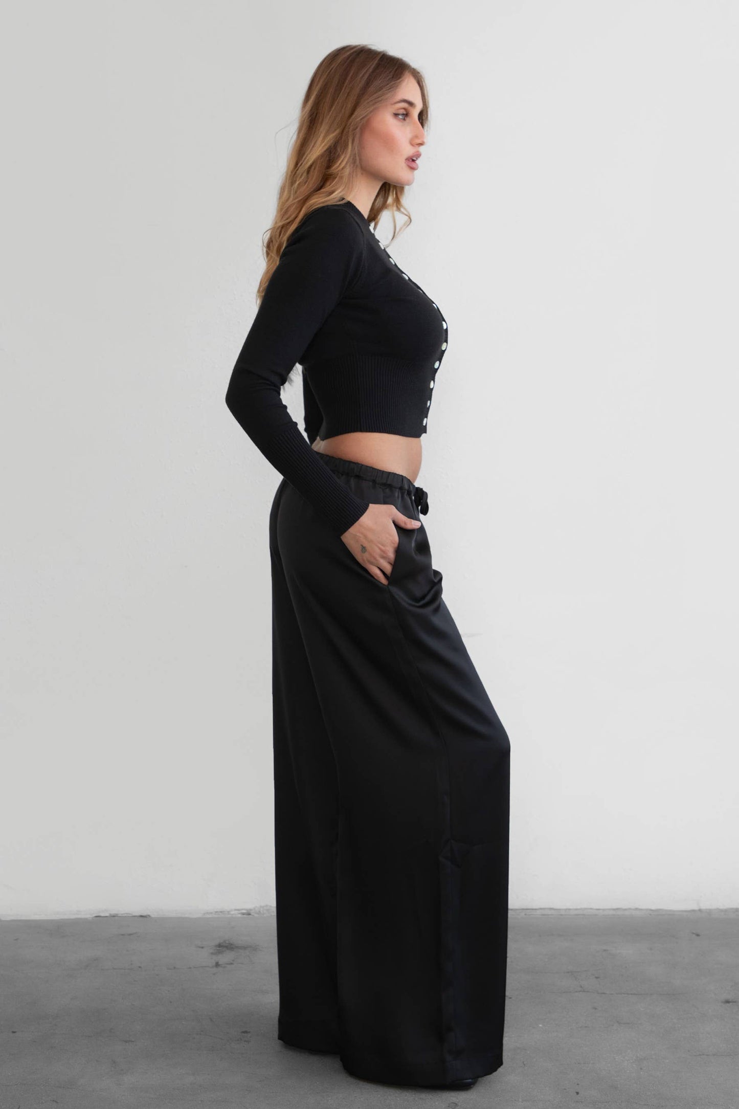 BLACK VERONA PANTS