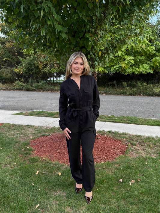 LUXE BELTED JUMPSUIT