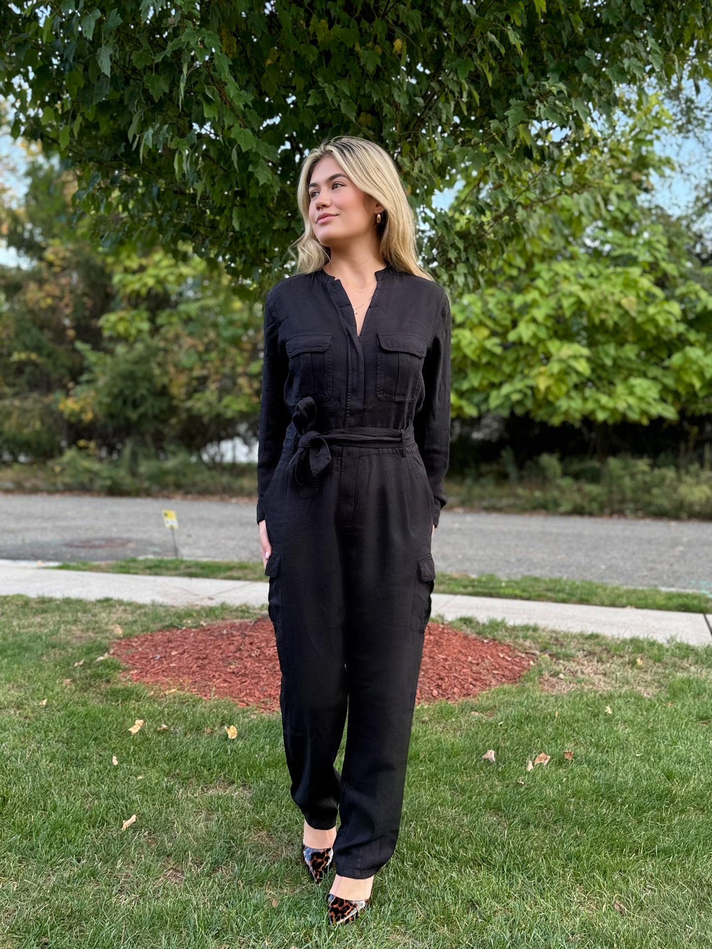 LUXE BELTED JUMPSUIT