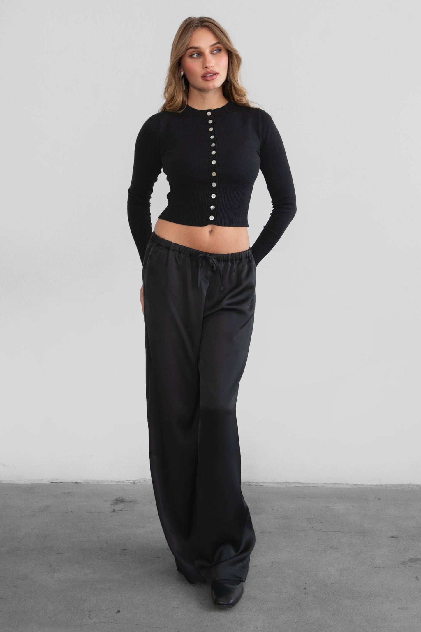 BLACK VERONA PANTS