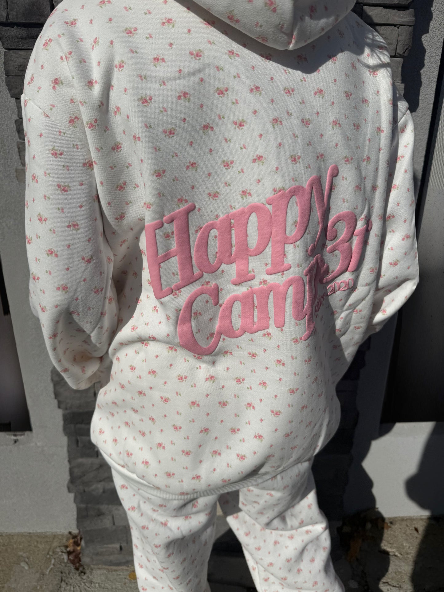 HAPPY CAMPER GARDEN CONFETTI HOODIE