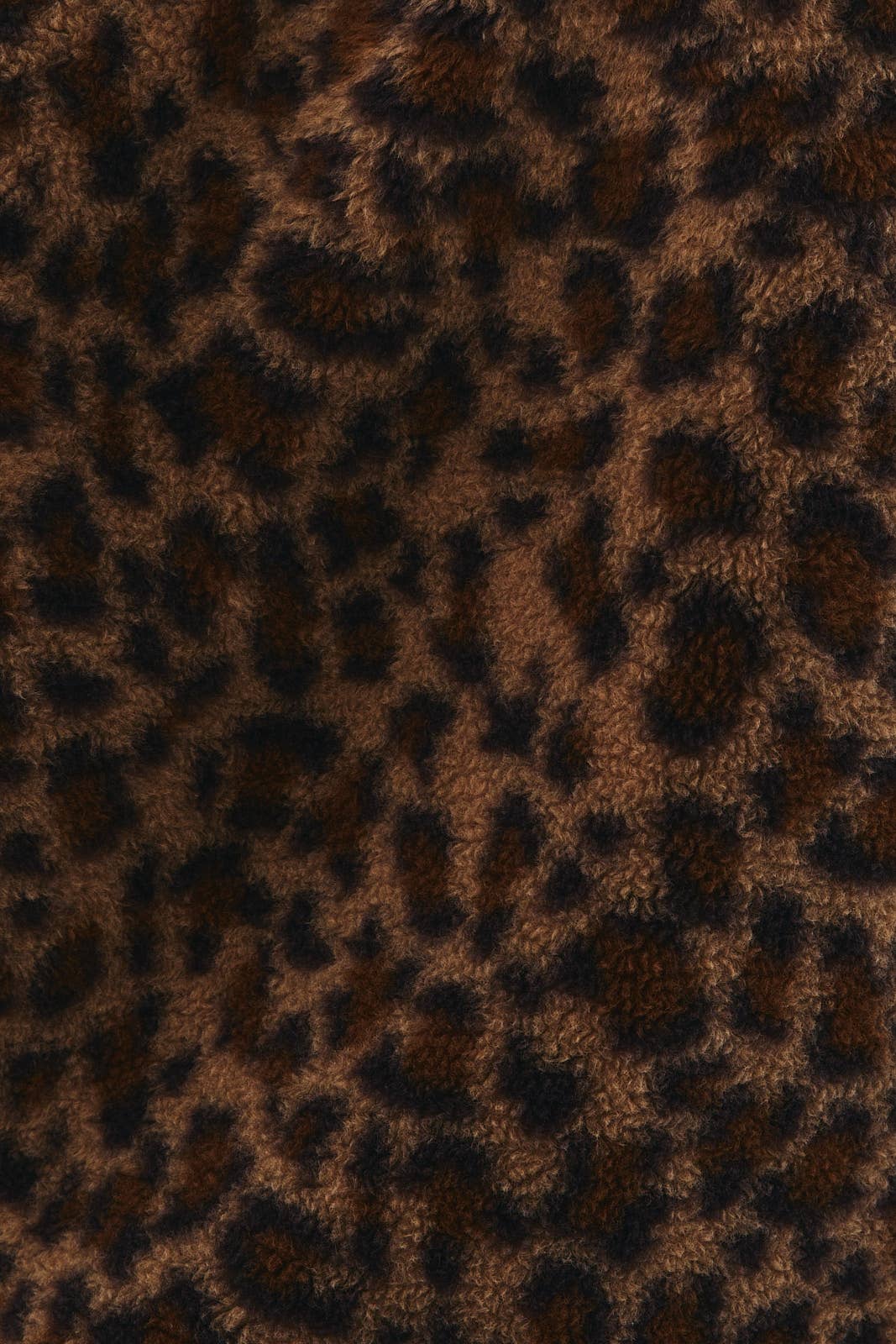 CHERRY LEOPARD FLEECE