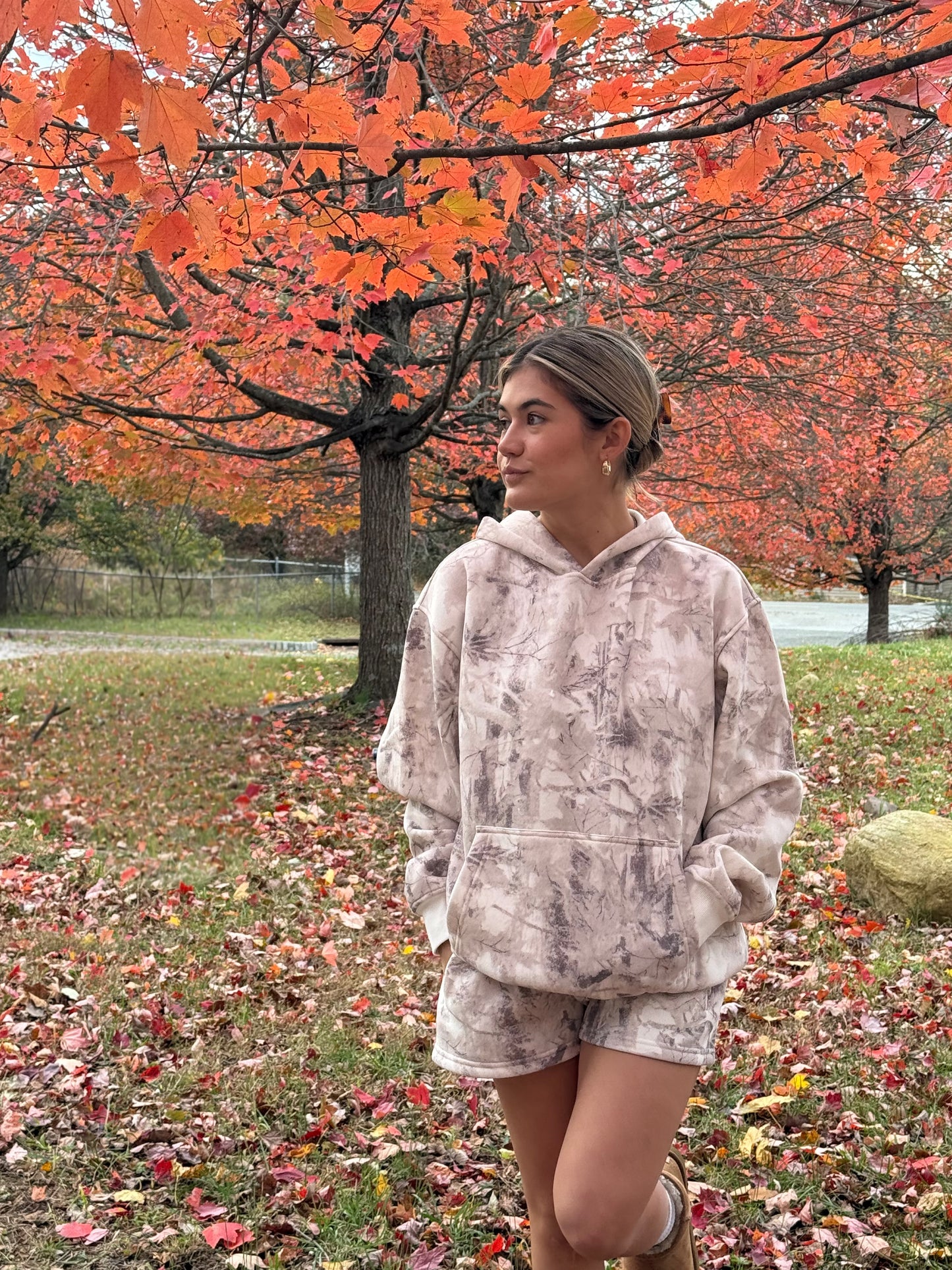 AVERY WOOD CAMO SHORTS