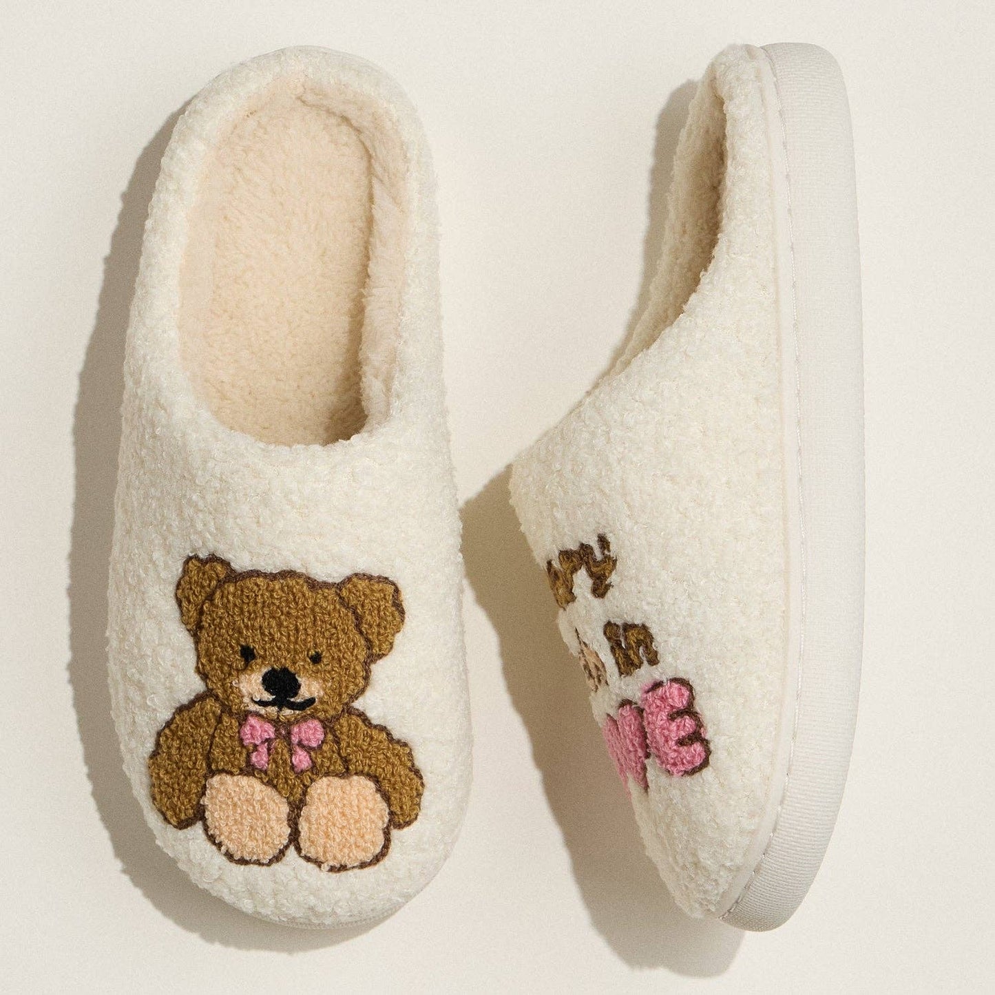 Teddy Bear Slippers