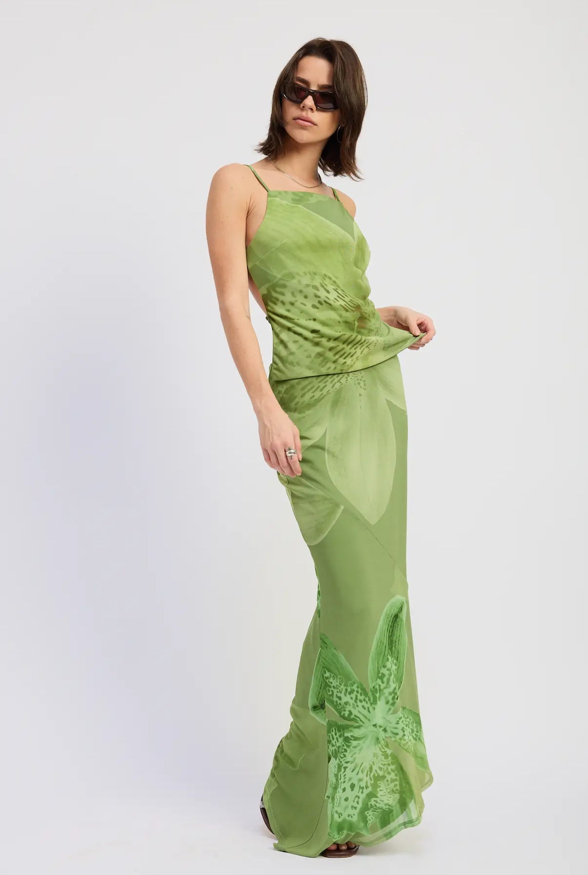 FLORAL ROMANCE MAXI SET
