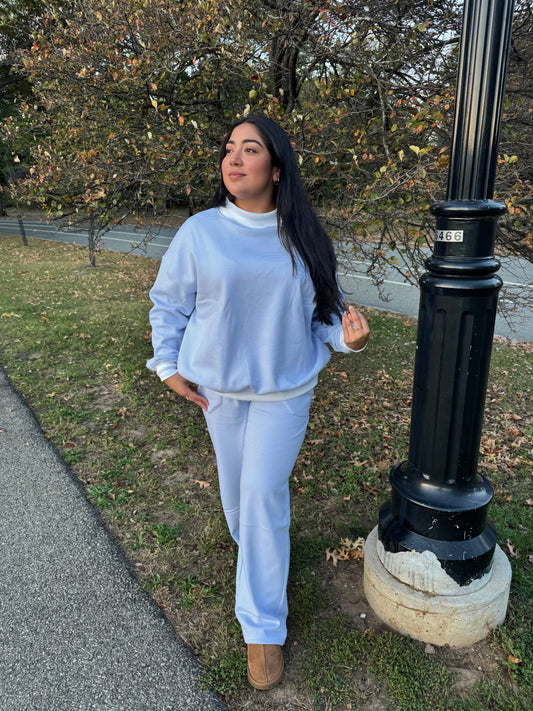 FROSTED STRIPES SWEATPANTS