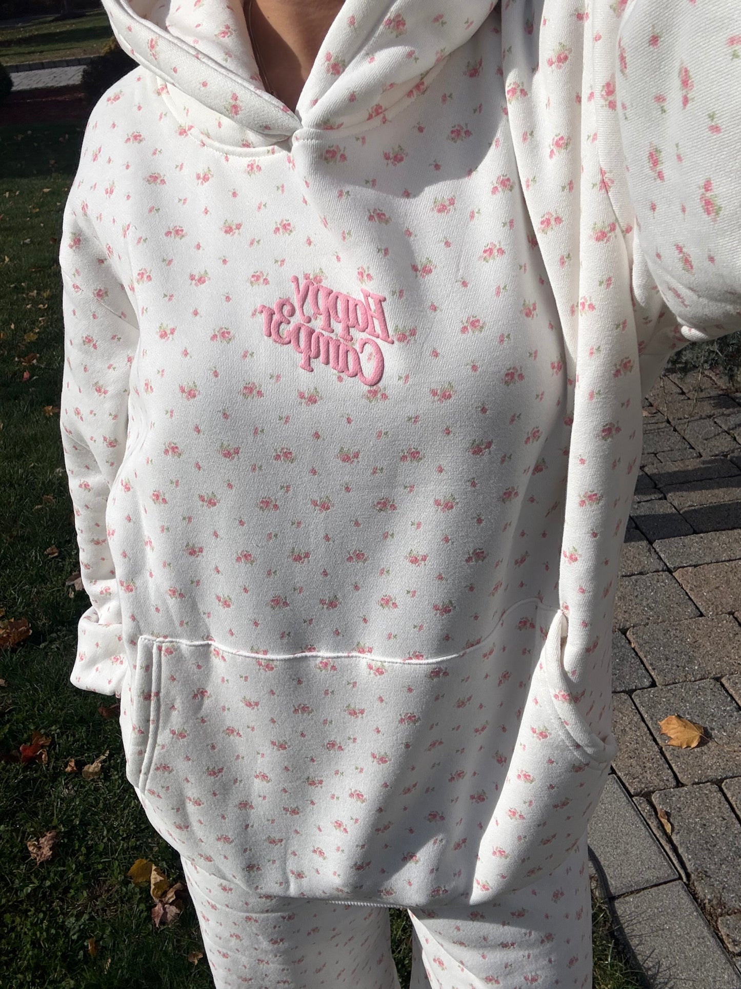 HAPPY CAMPER GARDEN CONFETTI HOODIE