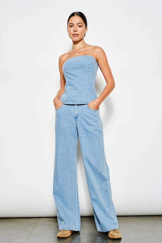 IVETTE DENIM PANTS