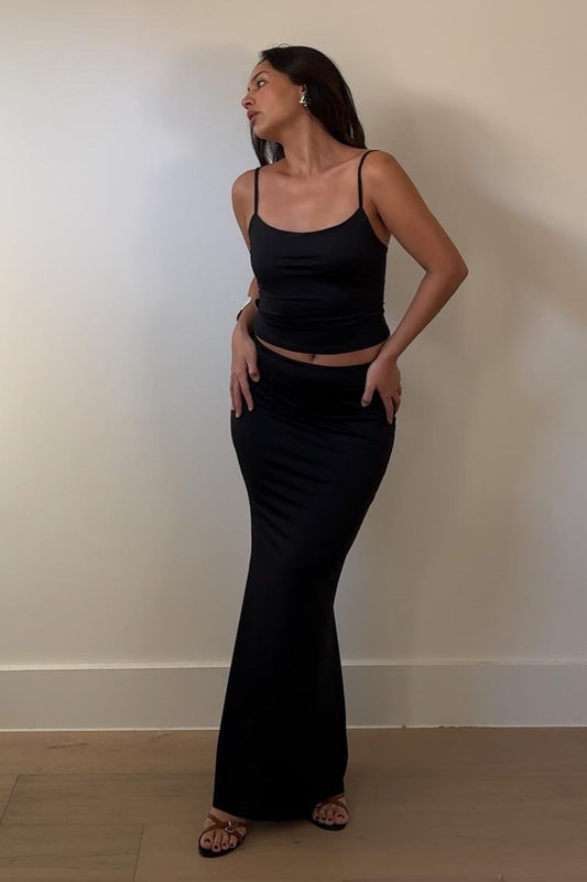 BLACK MAXI SET