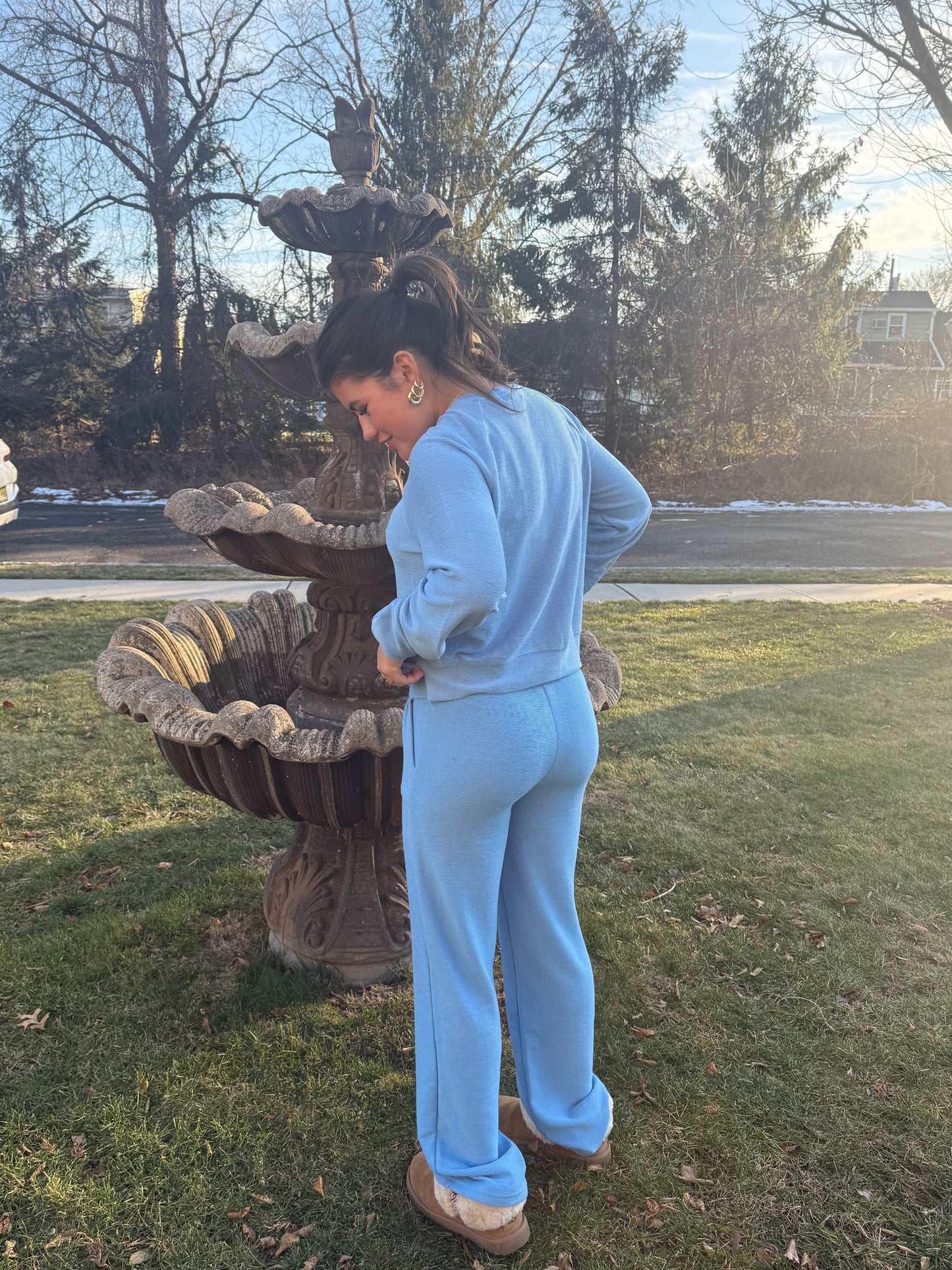 BLUE RASPBERRY CLOUD PANTS