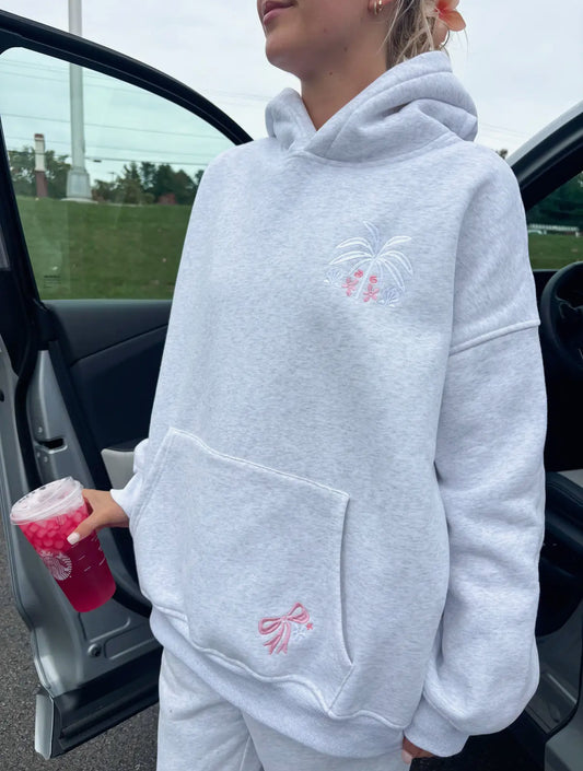 COASTAL BLUSH HOODIE