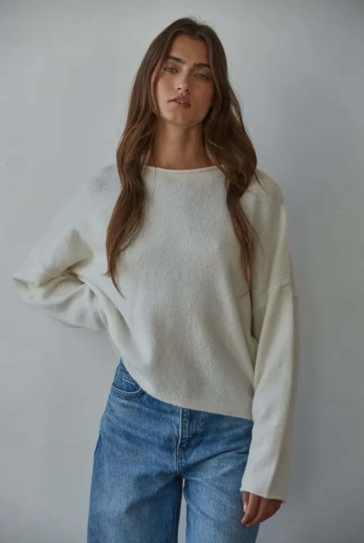 KNIT SWEATER PULLOVER