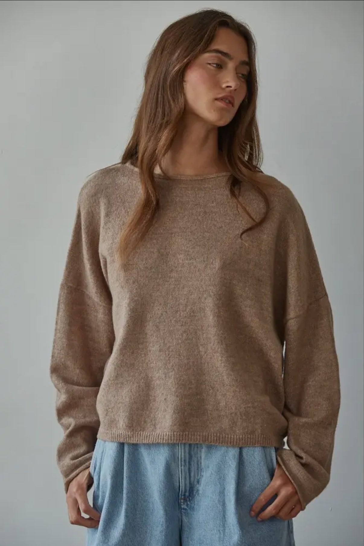 KNIT SWEATER PULLOVER