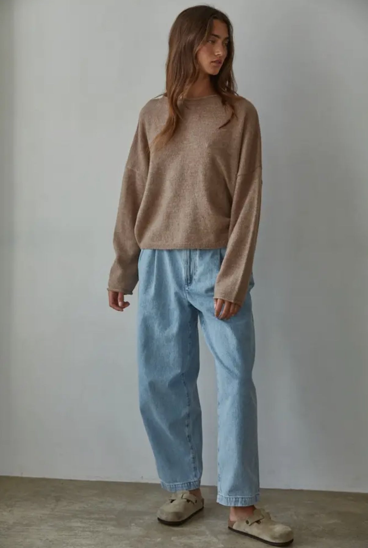 KNIT SWEATER PULLOVER