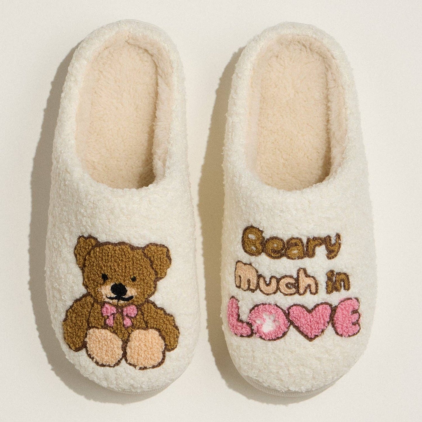Teddy Bear Slippers